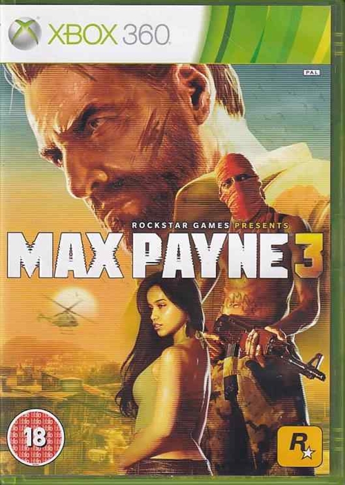 Max Payne 3 - XBOX 360 (B Grade) (Genbrug)